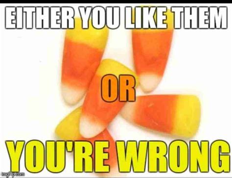 candy corn meme